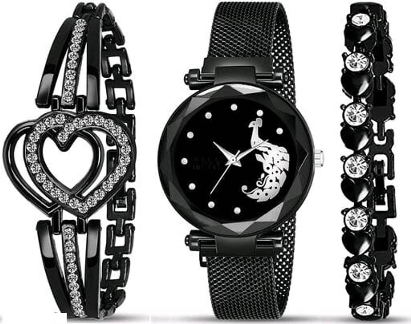 Watch bracelet combo hot sale