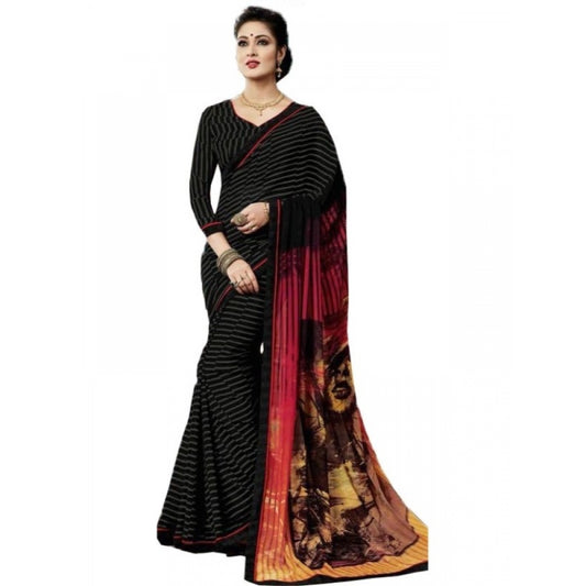 Attractive Georgette Digital Printed Saree