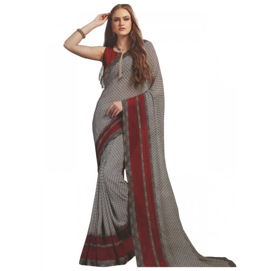 Attractive Georgette Digital Printed Saree