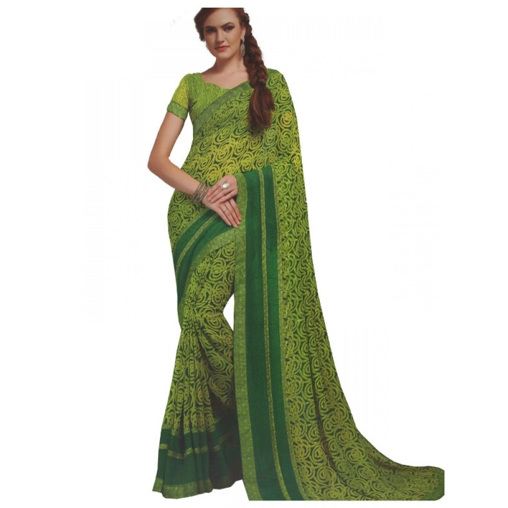 Attractive Georgette Digital Printed Saree