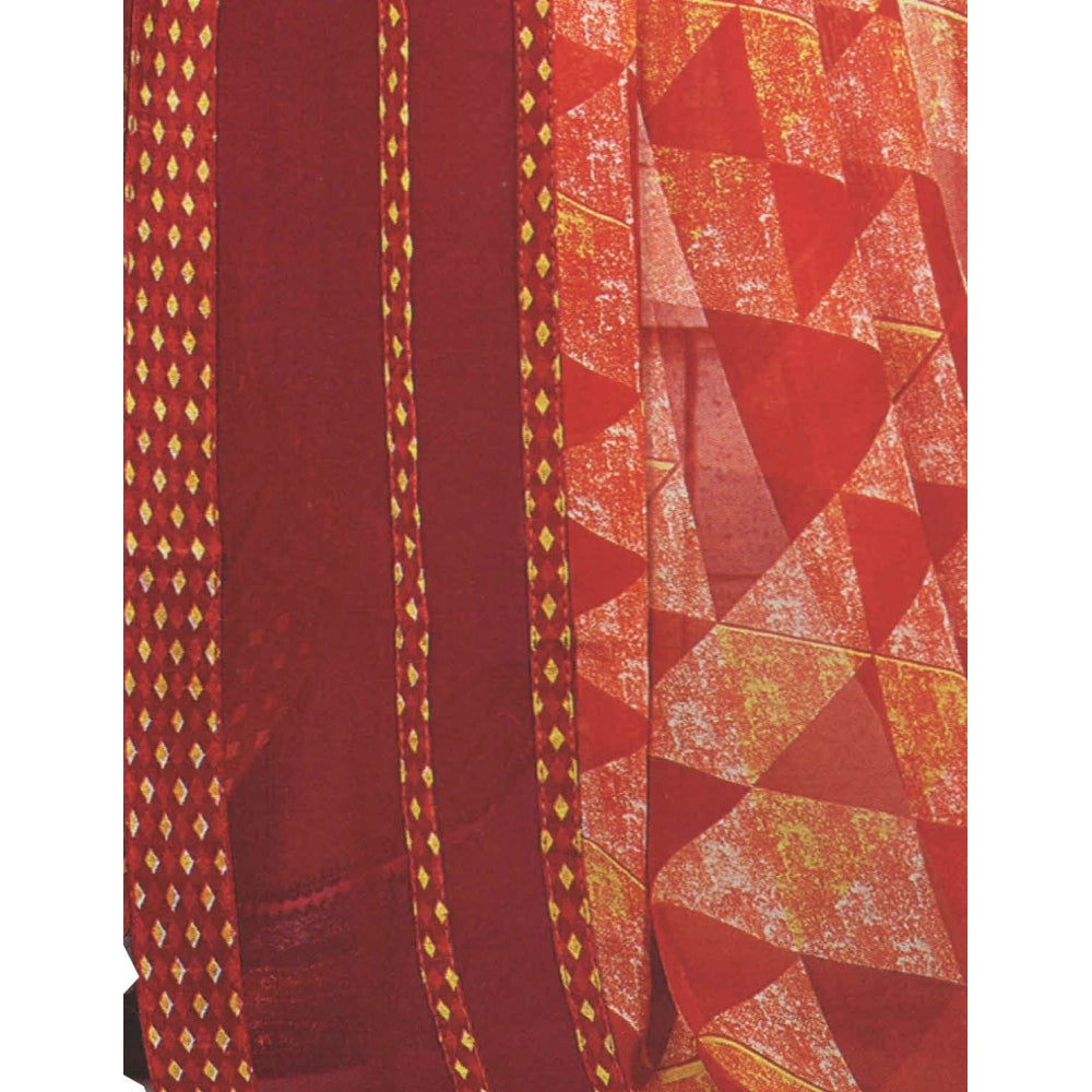 Attractive Georgette Digital Printed Saree