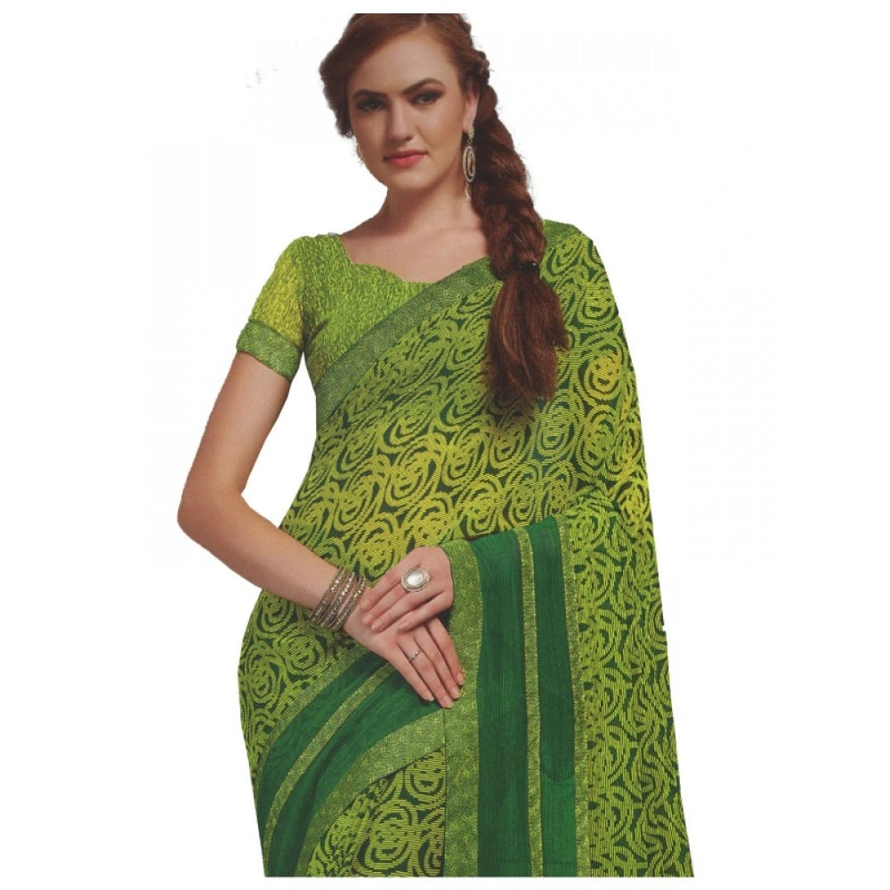 Attractive Georgette Digital Printed Saree