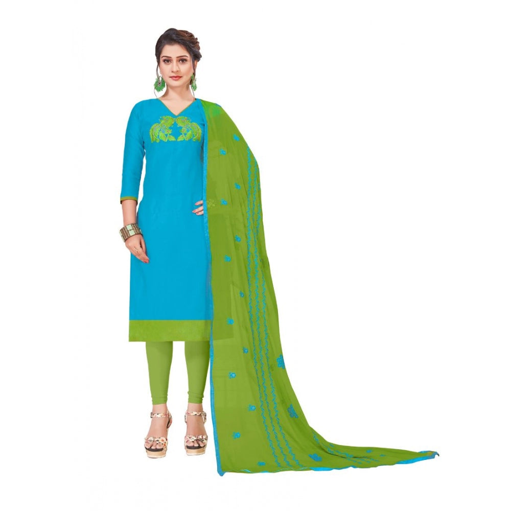 Wonderful Modal Silk Unstitched Salwar Suit Dress Material With Dupatta