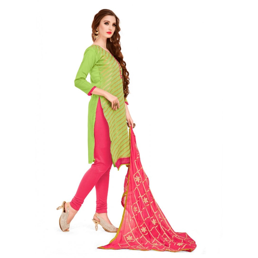 Wonderful Banarasi Jacquard Unstitched Salwar Suit Dress Material With Dupatta