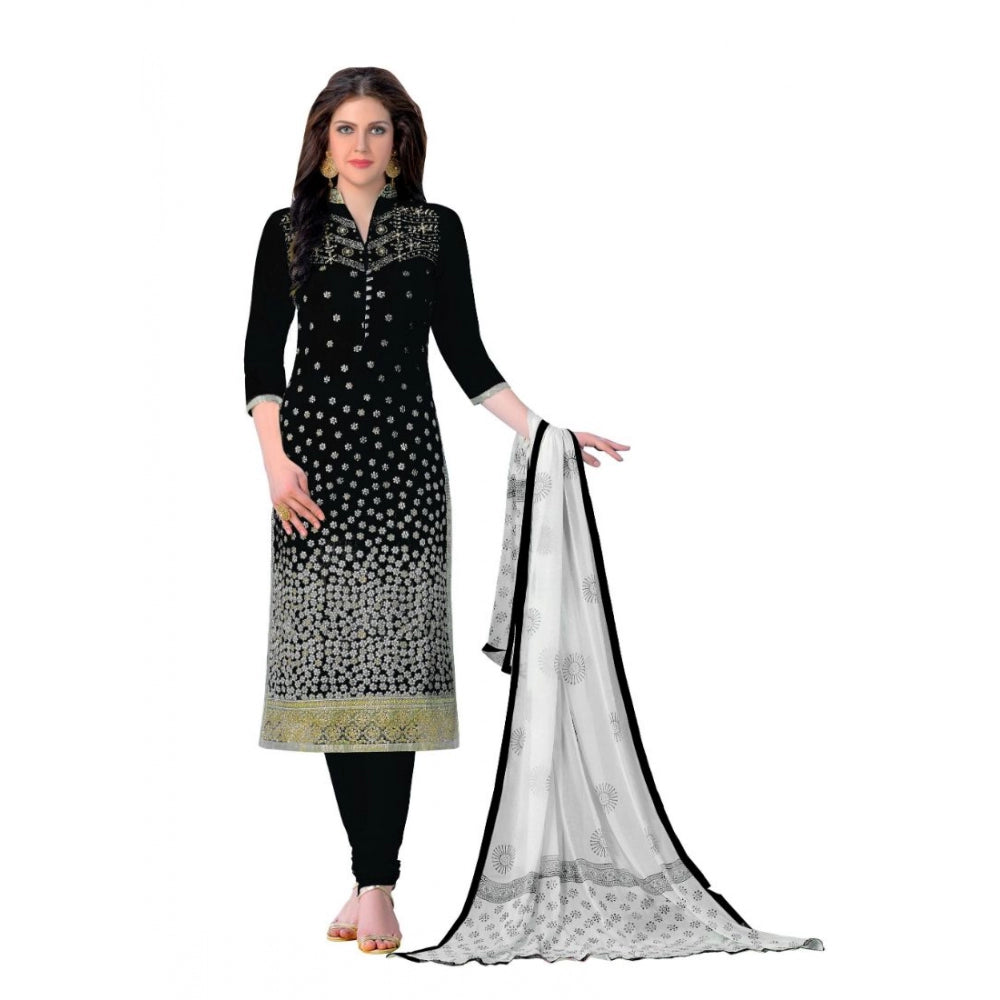 Attractive Cotton Unstitched Salwar Suit Dress Material With Dupatta