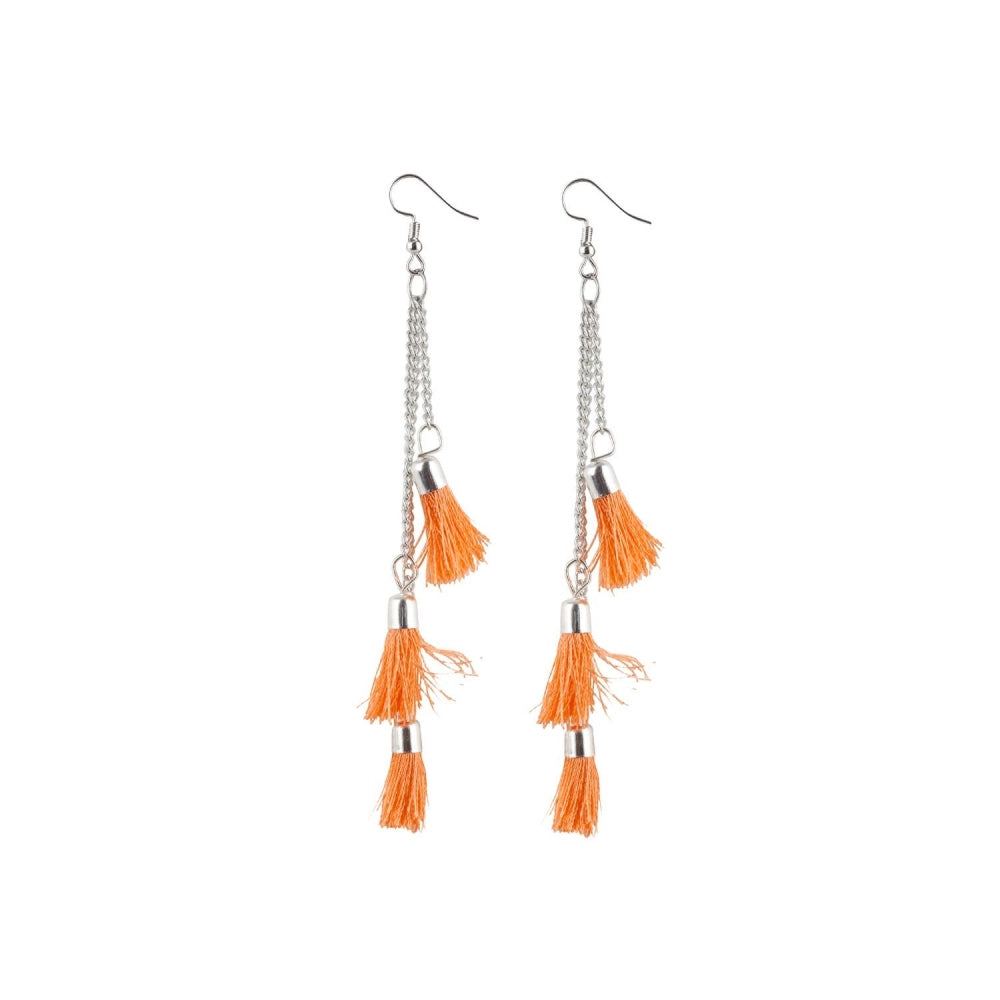 Elite Tassels Beads Hook Dangler Hanging Hanging Earrings