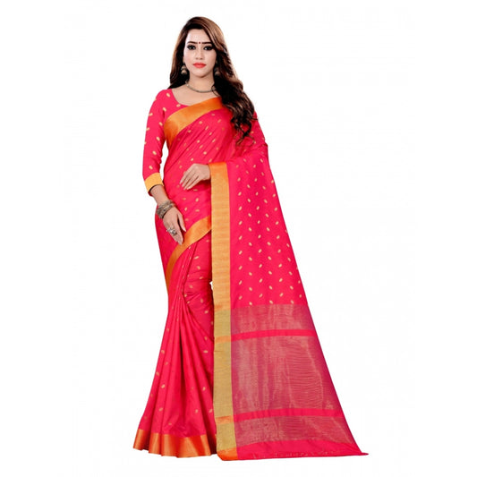 Wonderful Art Silk Saree With Blouse piece