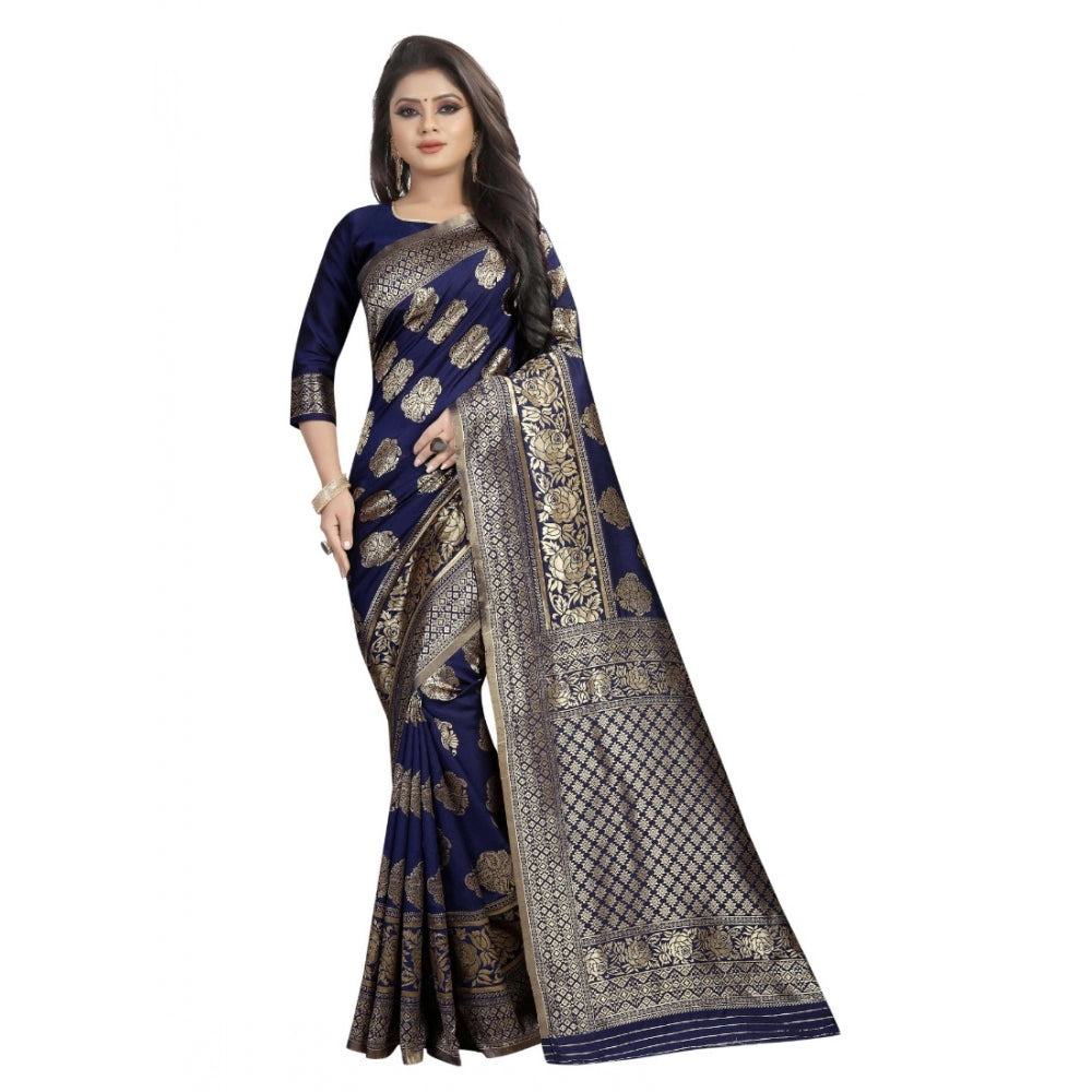 Trendy Kota Banarasi Silk Saree with Blouse piece