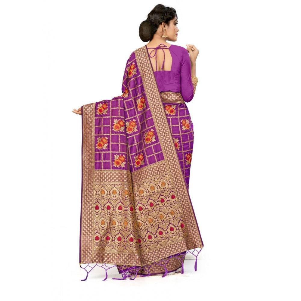 Attractive Banarasi Silk Saree