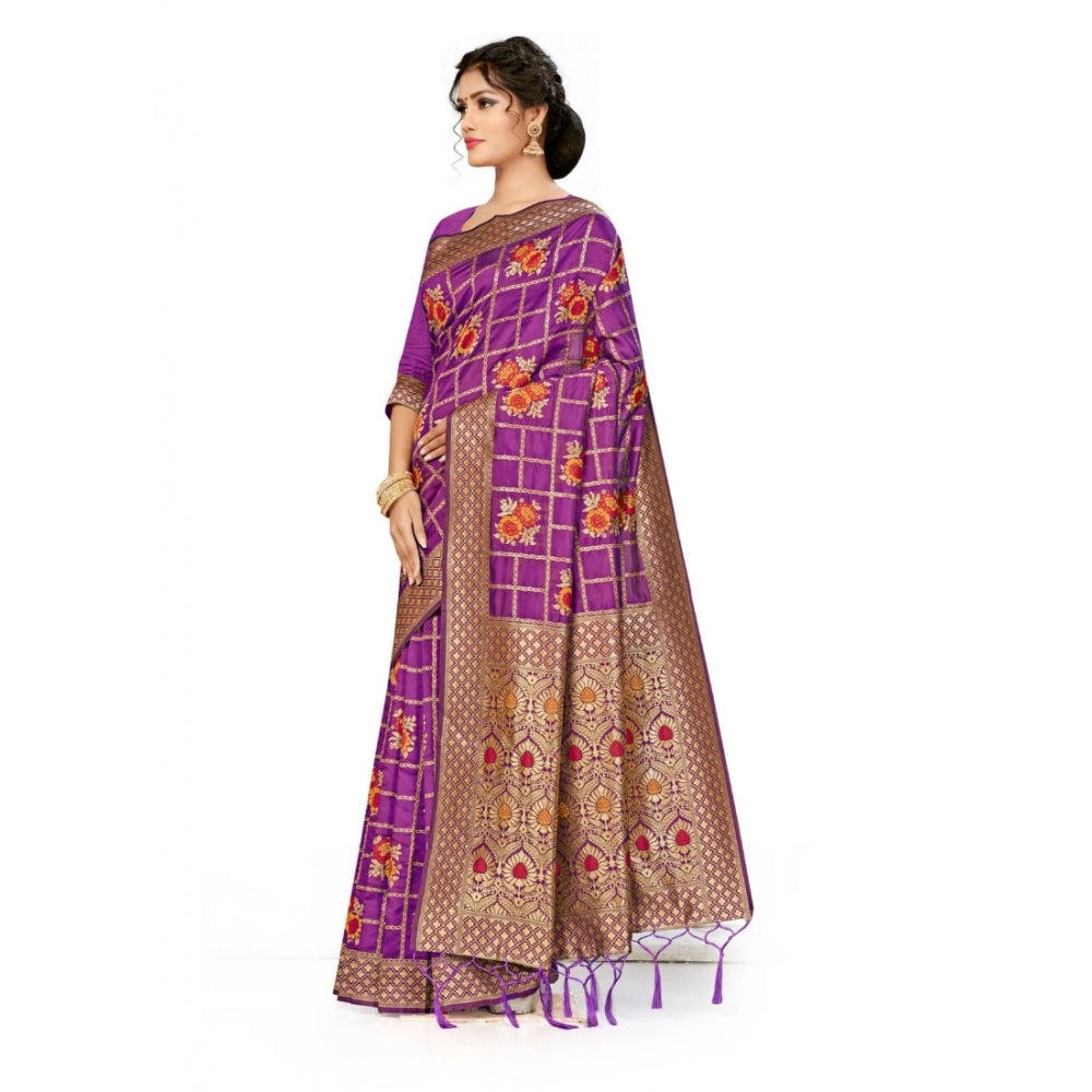 Attractive Banarasi Silk Saree