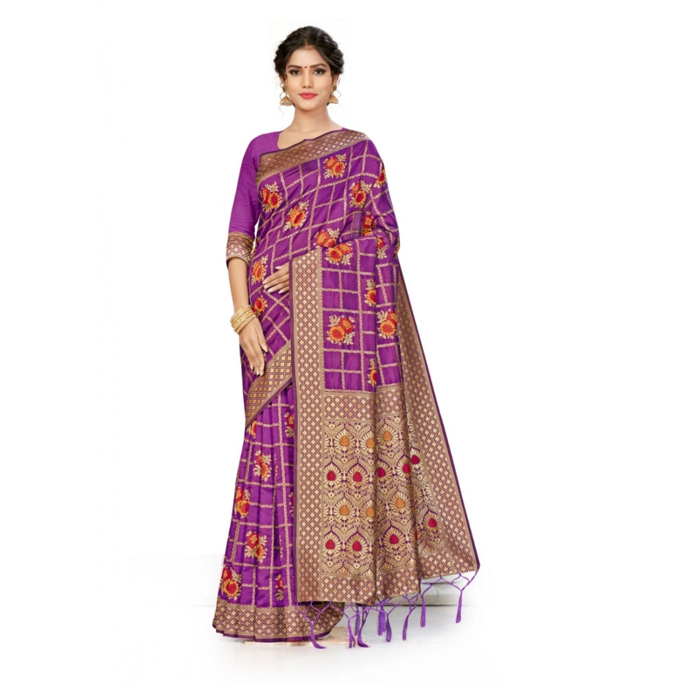 Attractive Banarasi Silk Saree