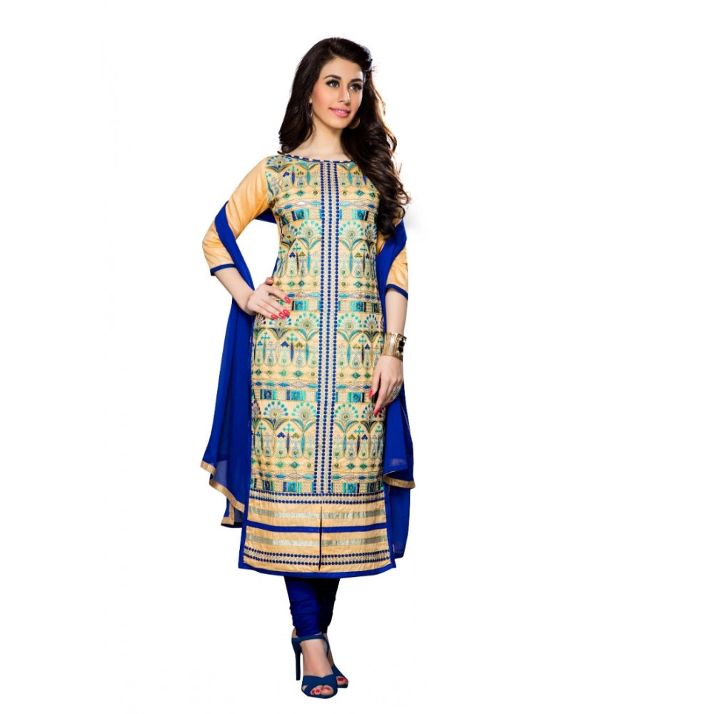 Attractive Cotton Unstitched Salwar Suit Dress Material With Dupatta