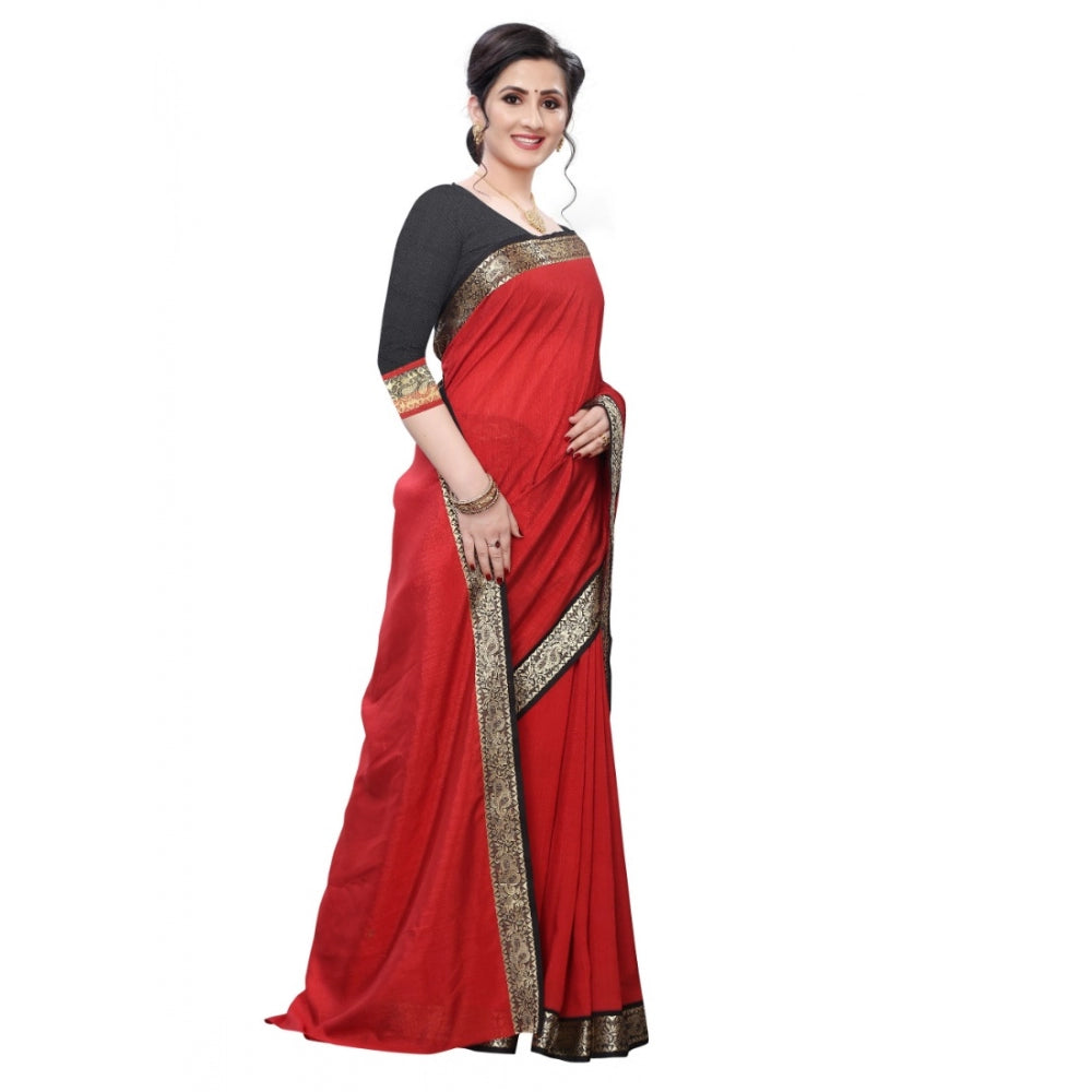 Stunning Vichitra Silk Saree