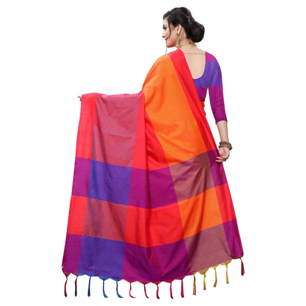 Stunning Woven Sana Silk Saree