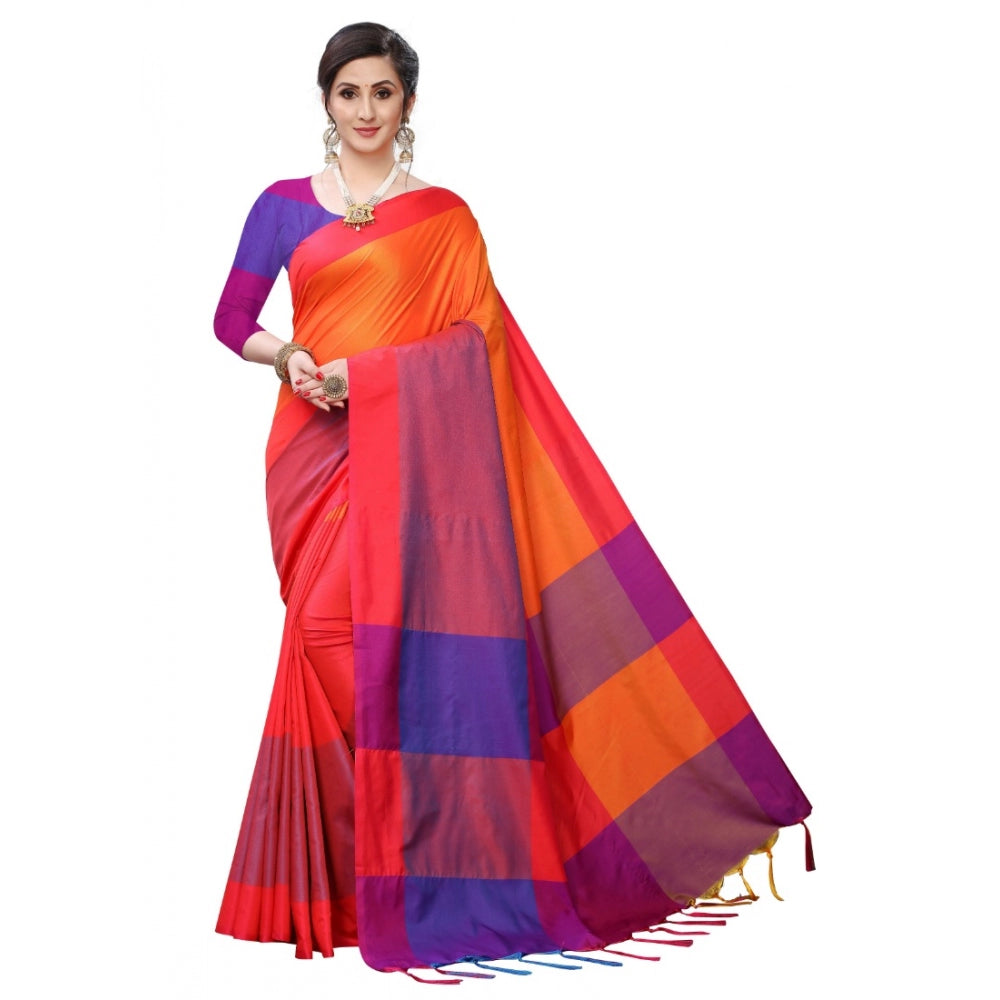 Stunning Woven Sana Silk Saree