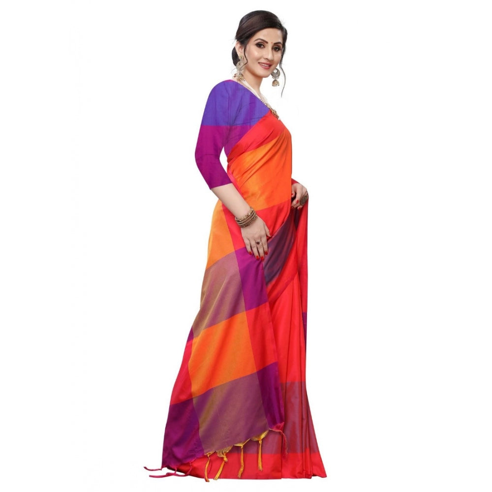 Stunning Woven Sana Silk Saree