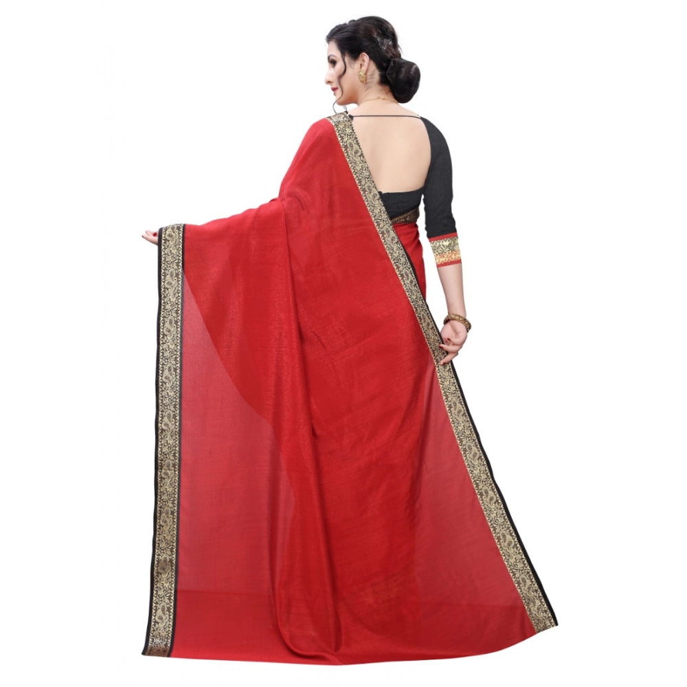 Stunning Vichitra Silk Saree