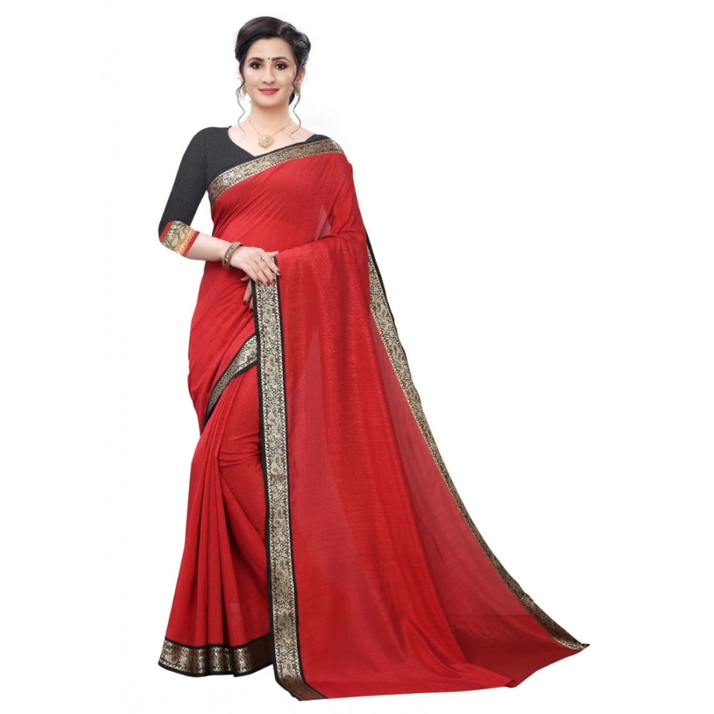 Stunning Vichitra Silk Saree