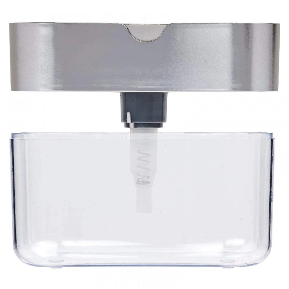 Elegant Soap Dispenser 2 In 1 Sink Dishwasher Liquid Holder