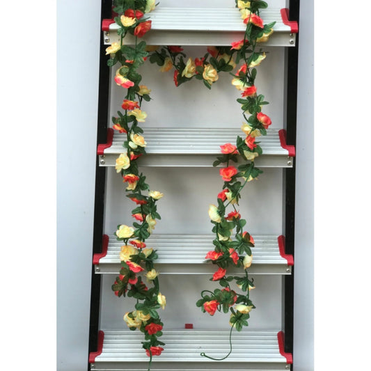 Trendy Artificial Rose Vine Flowers Plants Artificial Flower Creeper Hanging Rose For Home Decoration