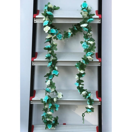 Trendy Artificial Rose Vine Flowers Plants Artificial Flower Creeper Hanging Rose For Home Decoration