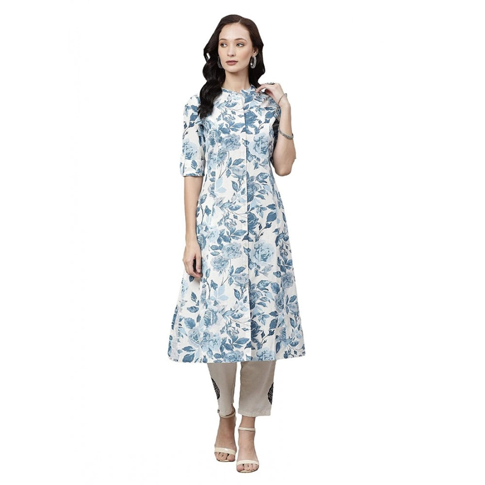 Classy Cotton Printed Floral Print Kurti