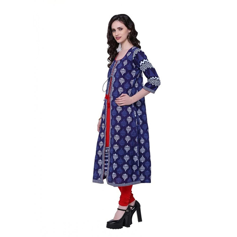 Wonderful Cotton Printed Long Kurti