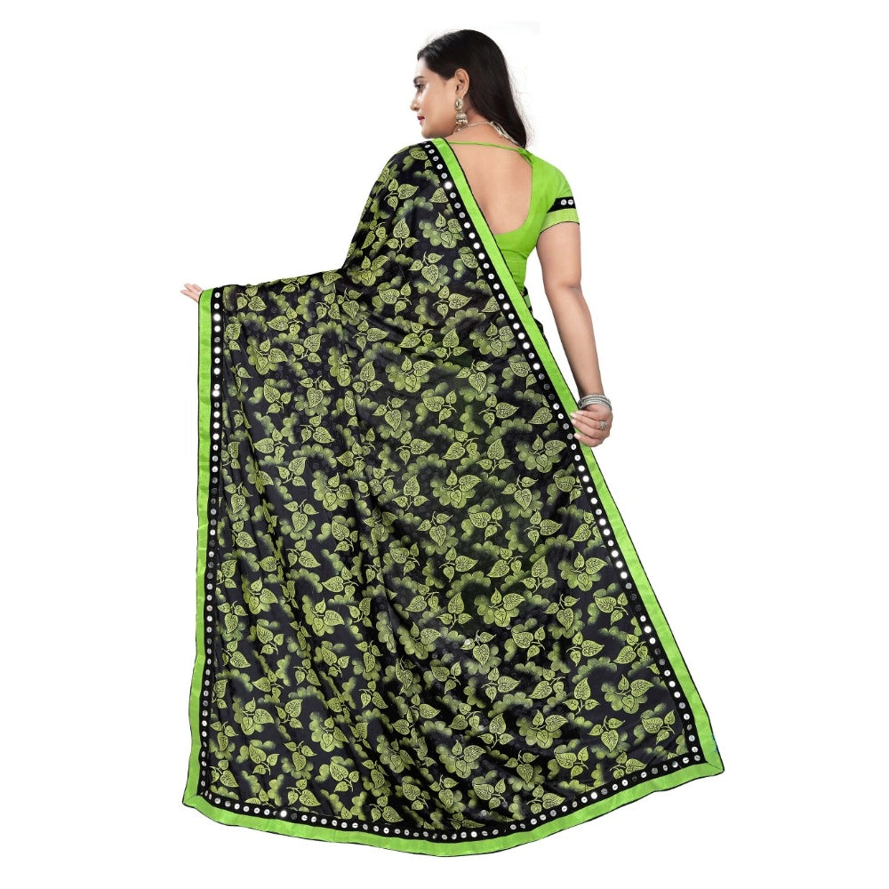 Versatile Lycra Blend Saree with Blouse piece