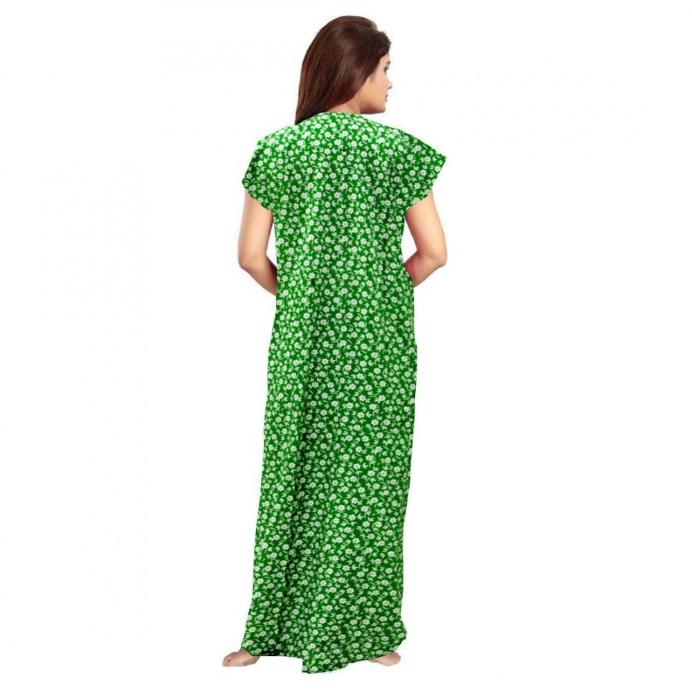 Classy Cotton Printed Maxi Nighty