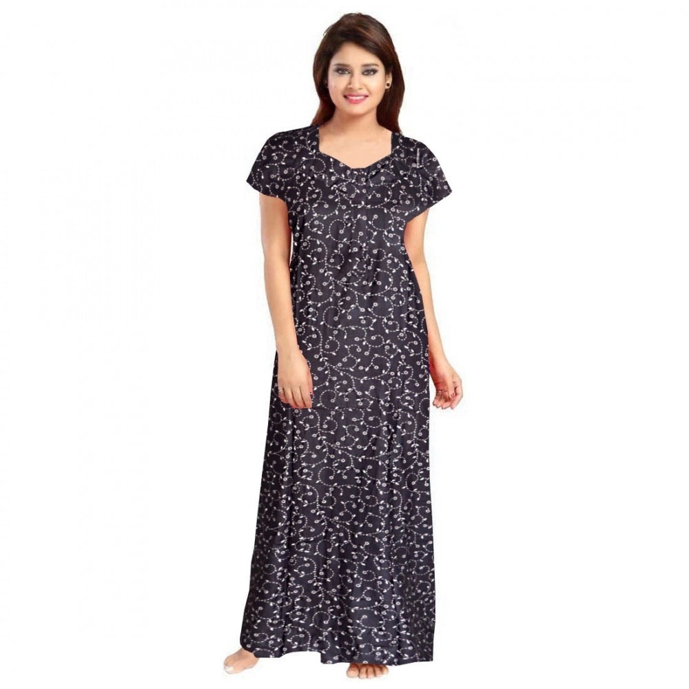 Classy Cotton Printed Maxi Nighty