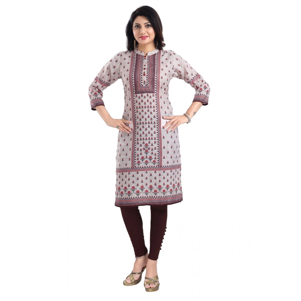 Designer Cotton Blend Tunic Long Kurti