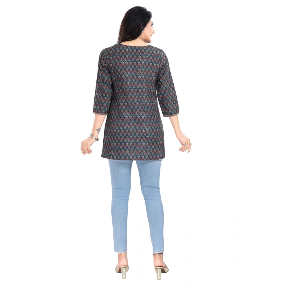 Stylish Viscose Blend Tunic Short Top