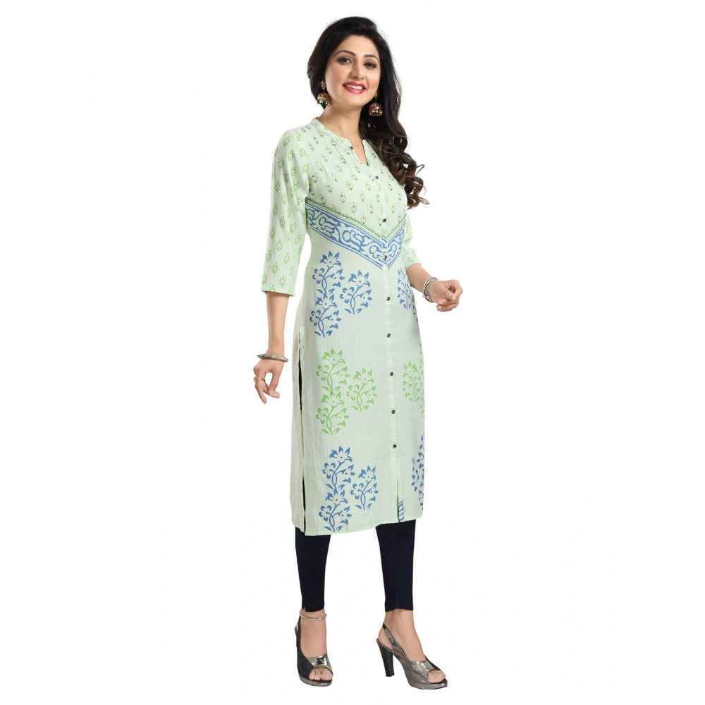 Alluring Viscose Blend Tunic Long Kurti