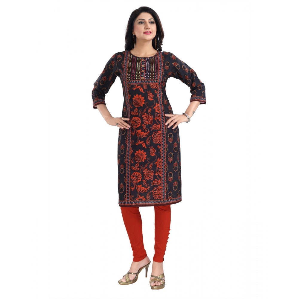 Designer Cotton Blend Tunic Long Kurti