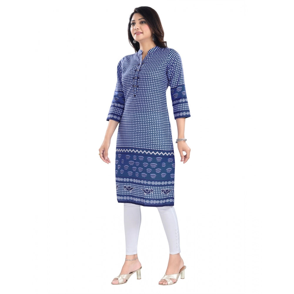 Designer Cotton Blend Tunic Long Kurti