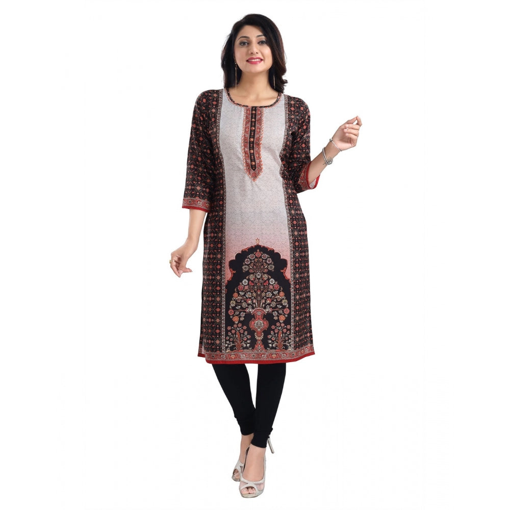 Designer Cotton Blend Tunic Long Kurti