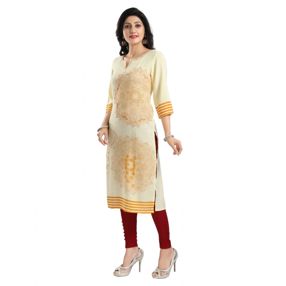 Alluring Viscose Blend Tunic Long Kurti