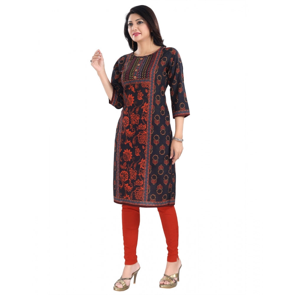 Designer Cotton Blend Tunic Long Kurti