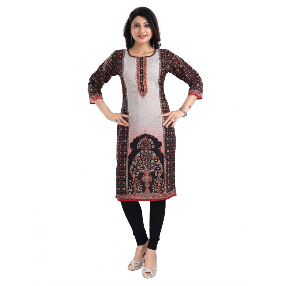 Designer Cotton Blend Tunic Long Kurti