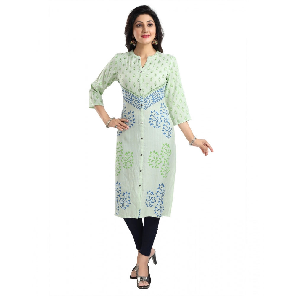 Alluring Viscose Blend Tunic Long Kurti