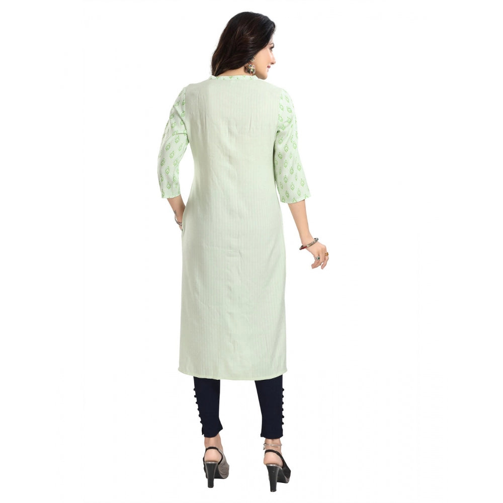 Alluring Viscose Blend Tunic Long Kurti