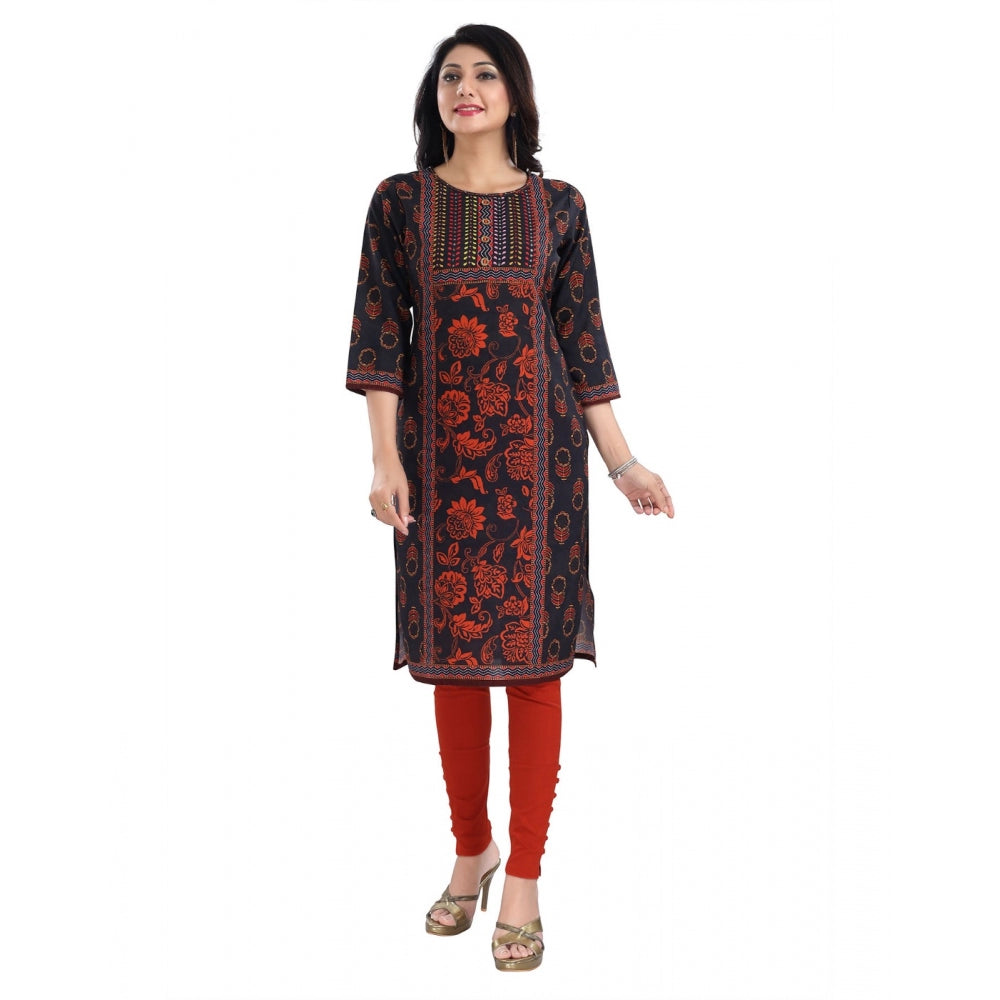 Designer Cotton Blend Tunic Long Kurti