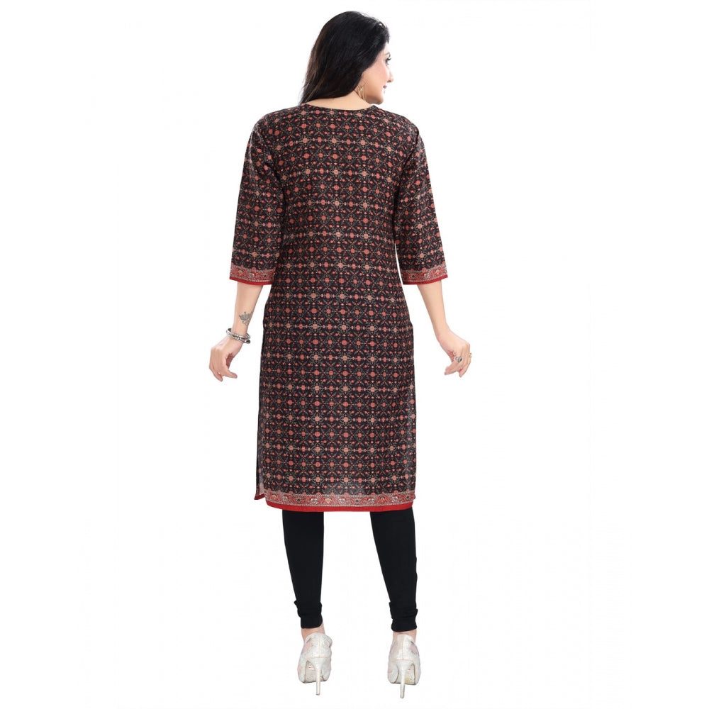 Designer Cotton Blend Tunic Long Kurti