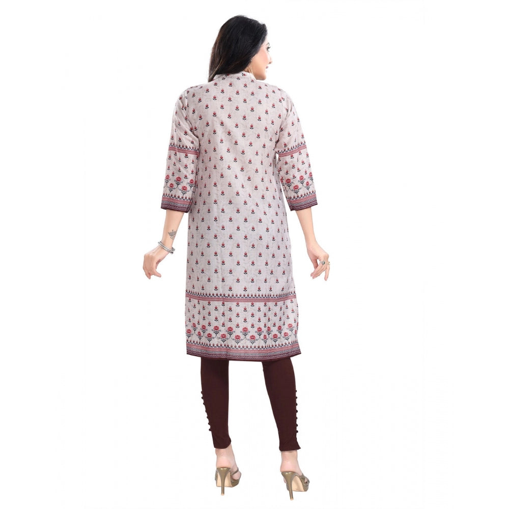 Designer Cotton Blend Tunic Long Kurti