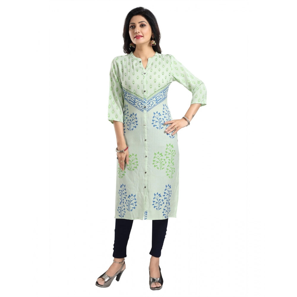 Alluring Viscose Blend Tunic Long Kurti