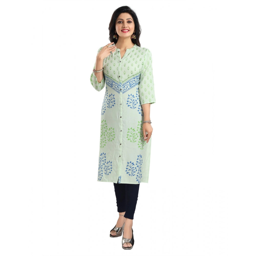 Alluring Viscose Blend Tunic Long Kurti