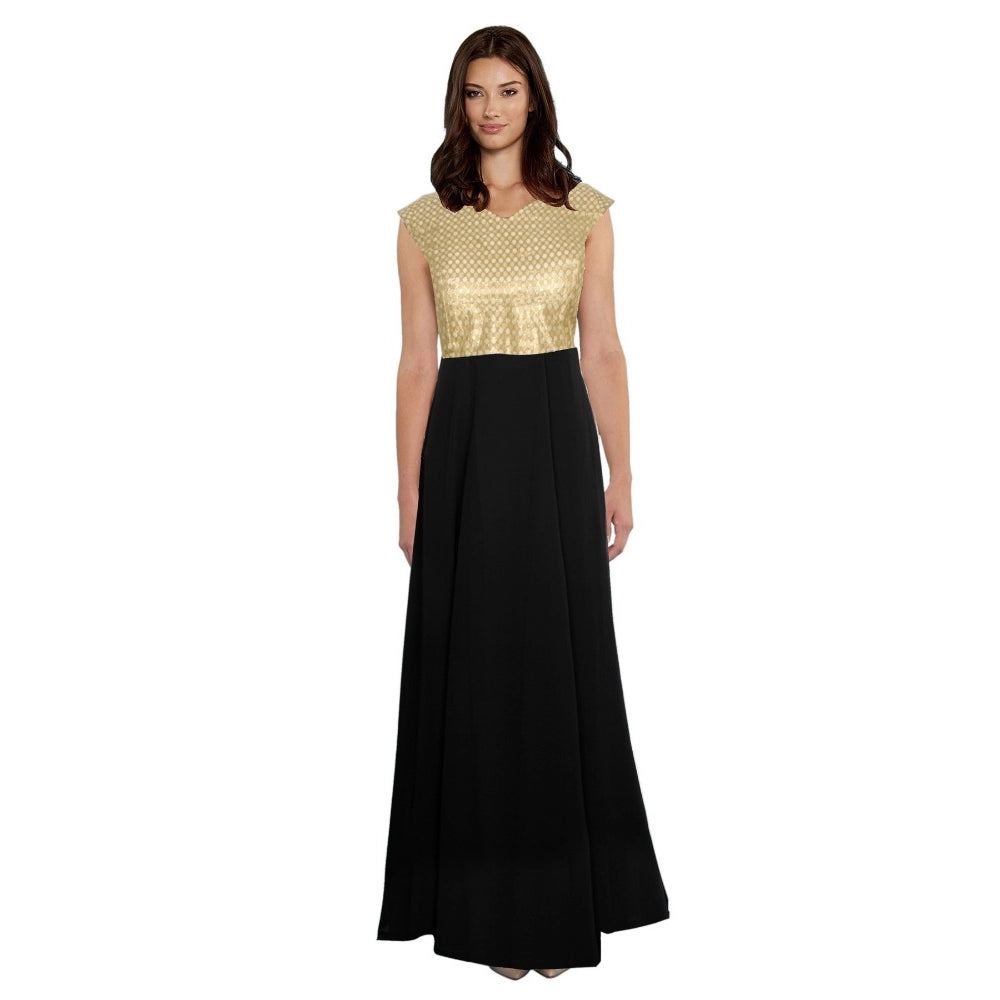 Sensational Gorgee Western Wear Flare Long Gown