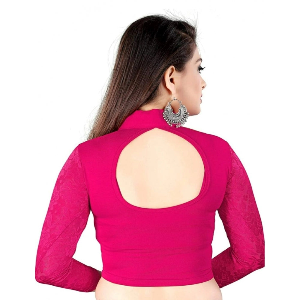 Classy Cotton Lycra Readymade Blouse