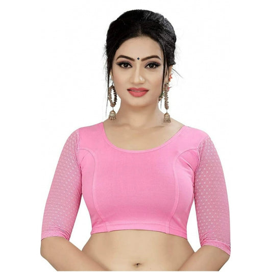 Classy Cotton Lycra Readymade Blouse