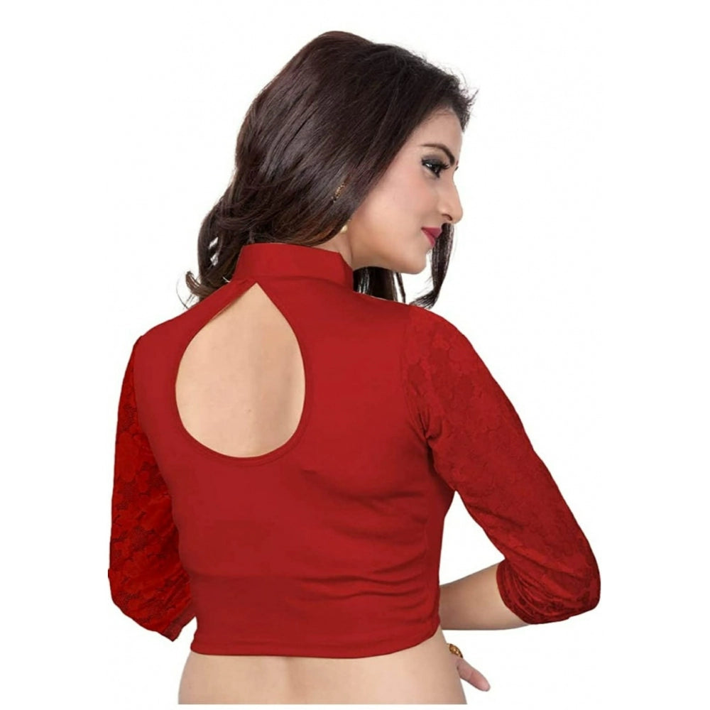 Classy Cotton Lycra Readymade Blouse